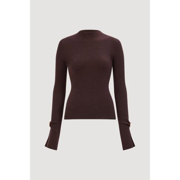 Aje Aus Knitwear – structured silhouette with raw femininity from Coveti
