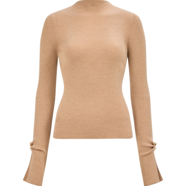 Aje Brown Knitwear