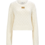 Aje Ivory Knitwear