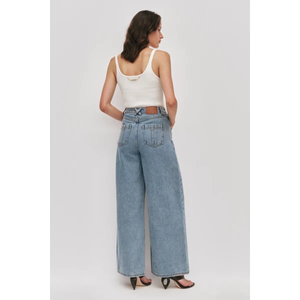 Aje Goldie Denim Jeans, view 7