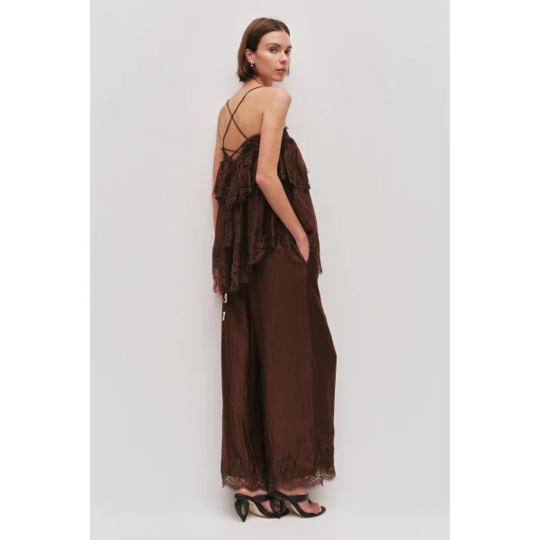 Aje Ophelia Lace Pant, view 5