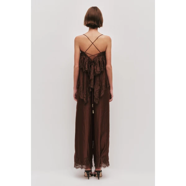 Aje Ophelia Lace Pant, view 6