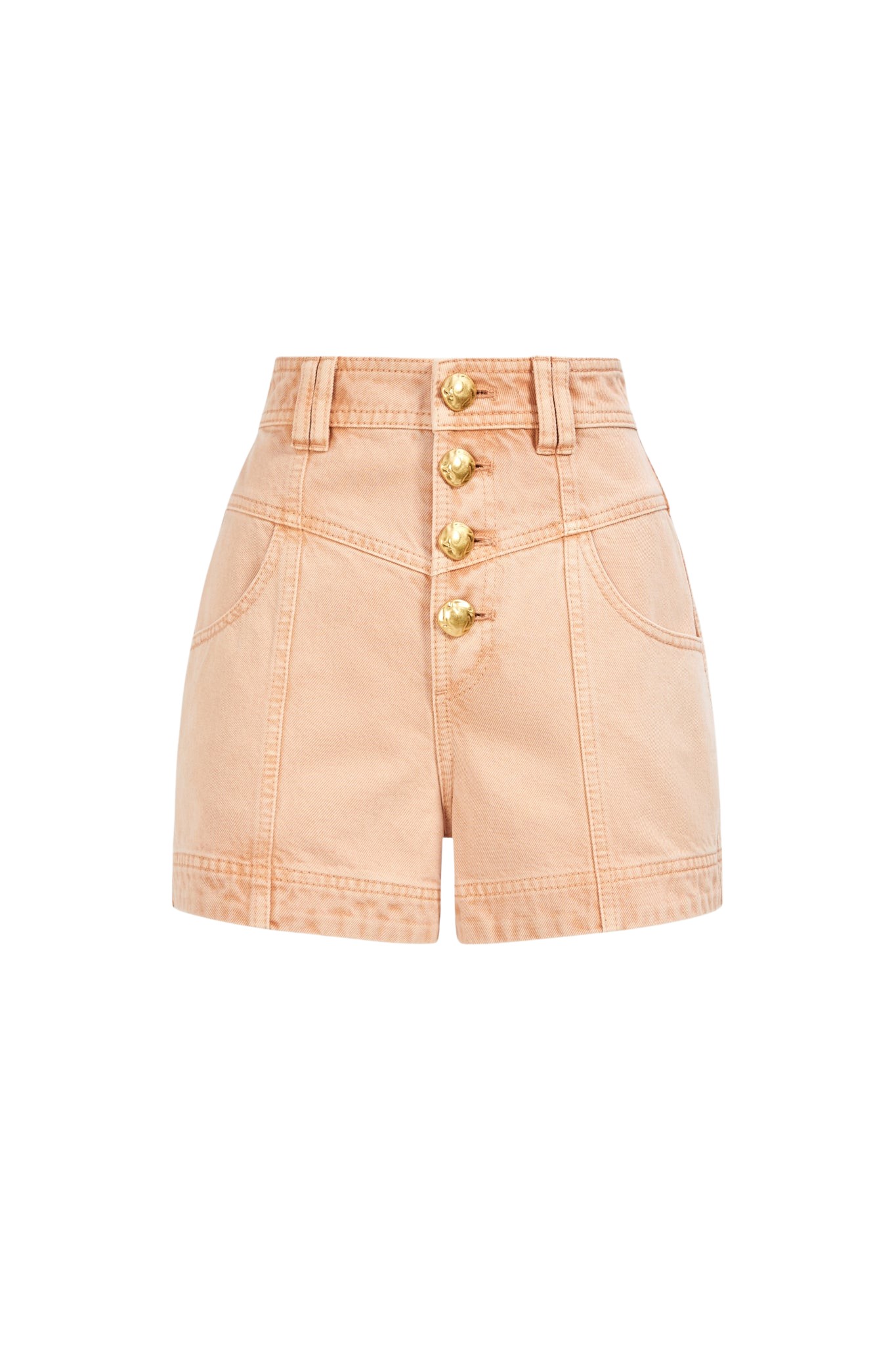 Aje-aus-Shorts-Sunrise-Denim-Shorts90432_nobg Aje Pink Shorts