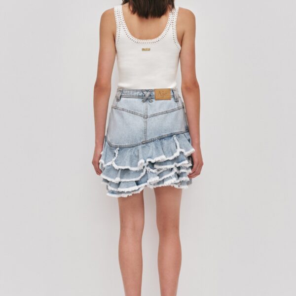 Aje clothing Aus Skirts – structured silhouette with raw femininity from Coveti