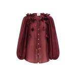 Aje Camille Flower Blouse