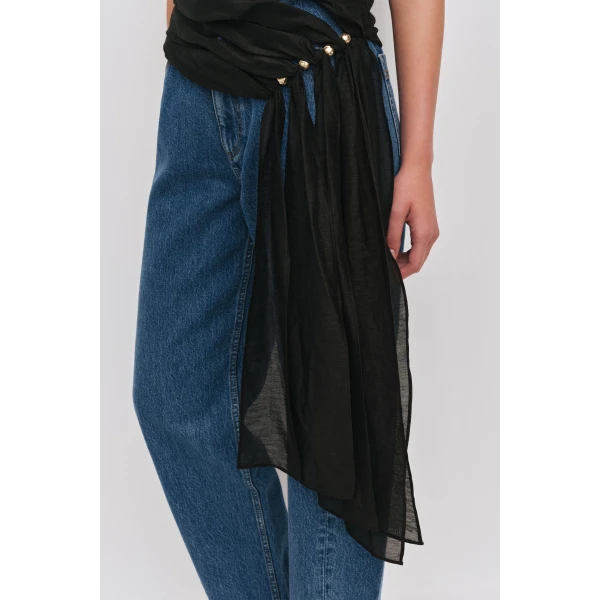 Aje Capture One Shoulder Top, view 4