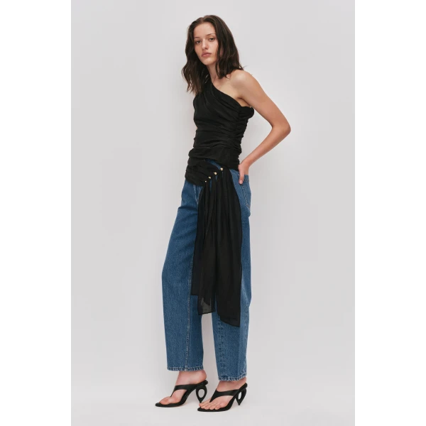 Aje Capture One Shoulder Top, view 5