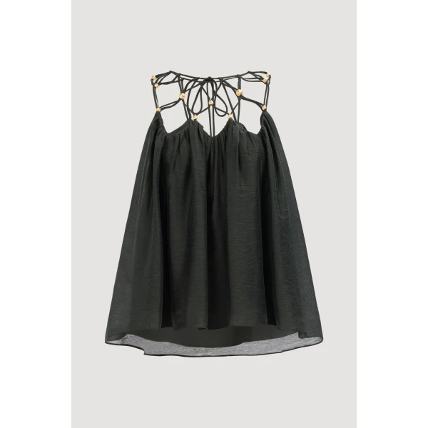 Aje clothing Aus Tops – structured silhouette with raw femininity from Coveti