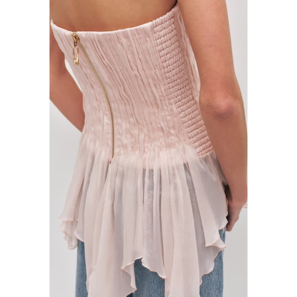 Aje Nisha Bustier Top, view 7