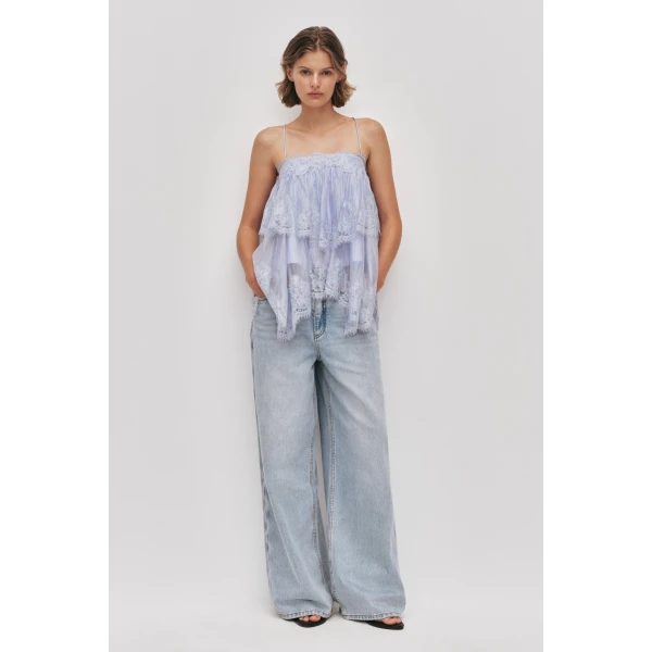 Aje Ophelia Lace Cami, view 2