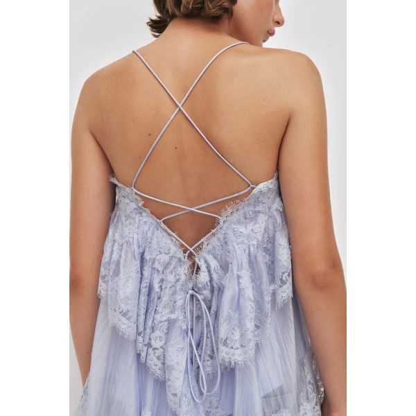 Aje Ophelia Lace Cami, view 5