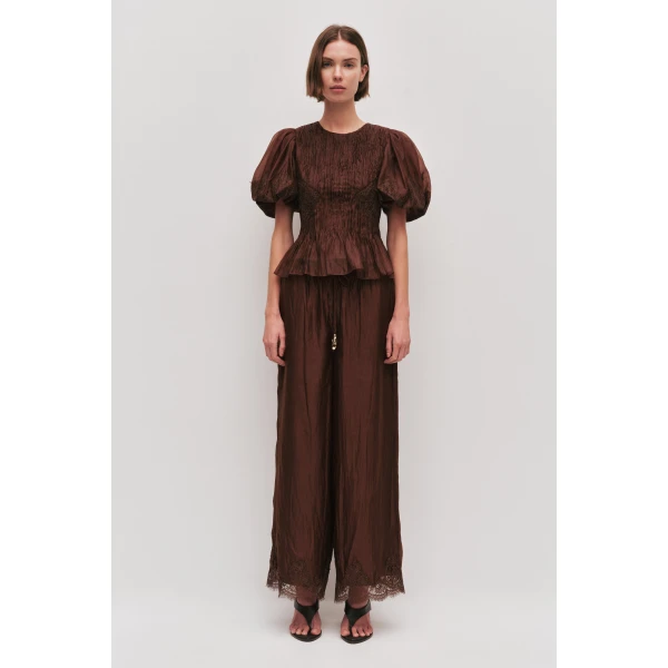 Aje Ophelia Lace Top, view 2