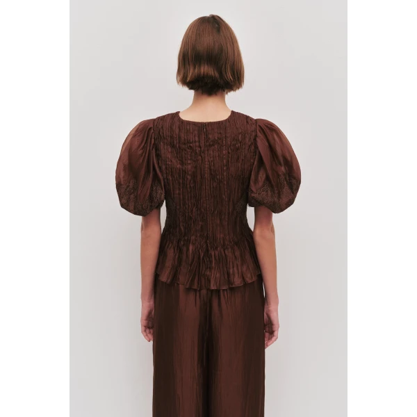 Aje Ophelia Lace Top, view 6