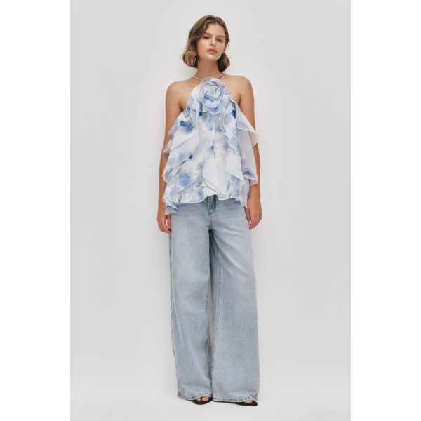 Aje Pandorea Layered Top, view 2