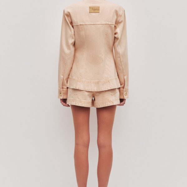 Aje Aus Tops – structured silhouette with raw femininity from Coveti