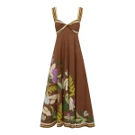 Alemais Alfie Twist Sundress  Sustainable Dresses with Alemais print - Coveti Australian Designer