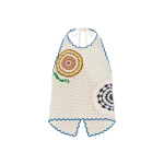 Alemais Elma Cream Halter Top  Sustainable Tops with Alemais print - Coveti Australian Designer