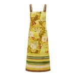 Alemais Maxi Midi Dress  Sustainable Dresses with Alemais print - Coveti Australian Designer