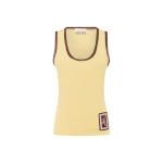 Alemais Ramon Tank Lemon  Sustainable Tops with Alemais print - Coveti Australian Designer
