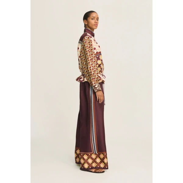 Alemais Wilson Jacket  Sustainable Jackets with Alemais print - Coveti Australian Designer