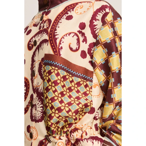 Alemais Wilson Jacket  Sustainable Jackets with Alemais print - Coveti Australian Designer