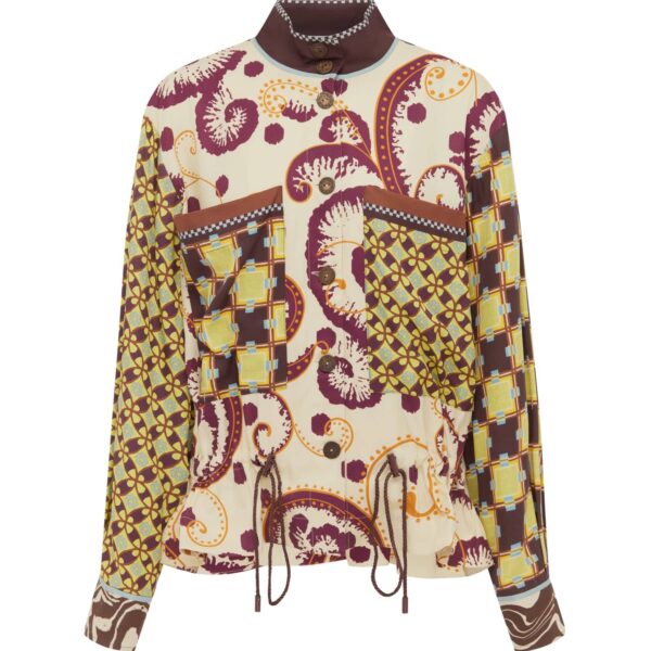 Alemais Wilson Jacket  Sustainable Jackets with Alemais print - Coveti Australian Designer
