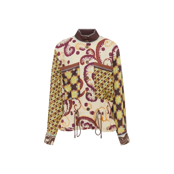 Alemais Wilson Jacket  Sustainable Jackets with Alemais print - Coveti Australian Designer