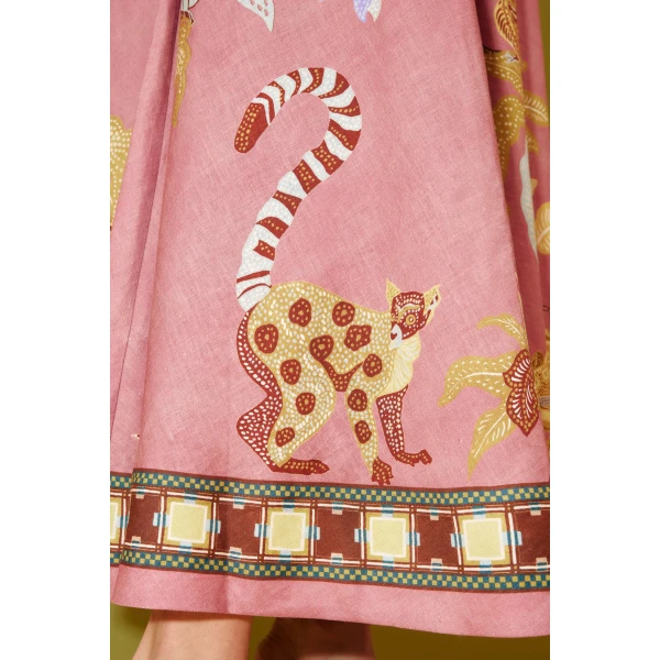Alemais Zuri Ballet Sundress  Sustainable Dresses with Alemais print - Coveti Australian Designer