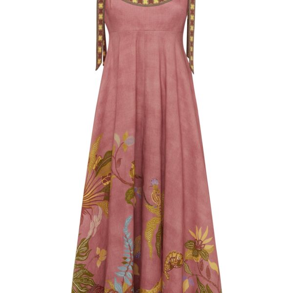 Alemais Zuri Ballet Sundress  Sustainable Dresses with Alemais print - Coveti Australian Designer