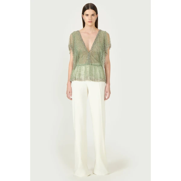 Costarellos Tops - Romantic Greek Lace - Shop at Coveti