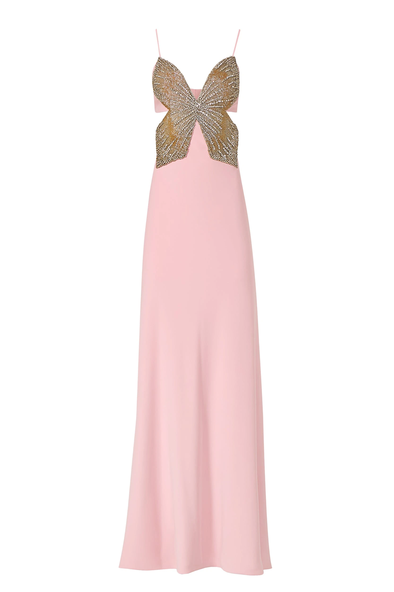 Azmira-Cutout-Crepe-Gown-Costarellos-Dresses65474_nobg Costarellos Dresses - Romantic Greek Lace - Shop at Coveti