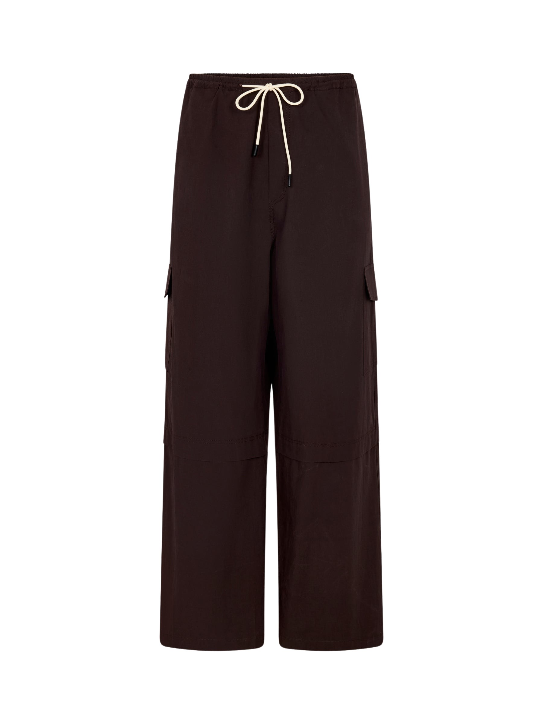 Bassike Crushed Cotton Layered Pant