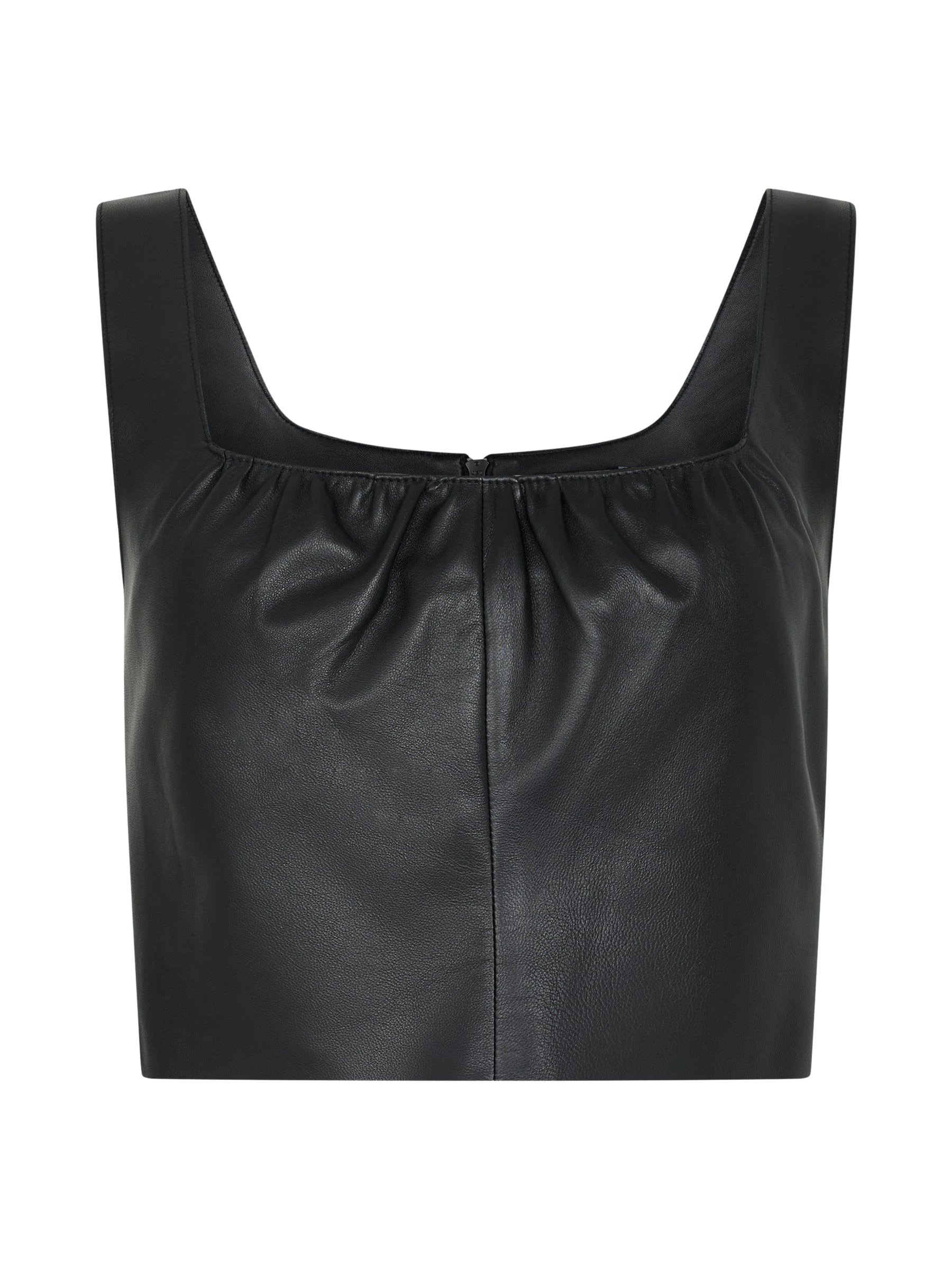 Bassike-Gathered-Leather-Top-coveti81832_nobg Bassike Tops