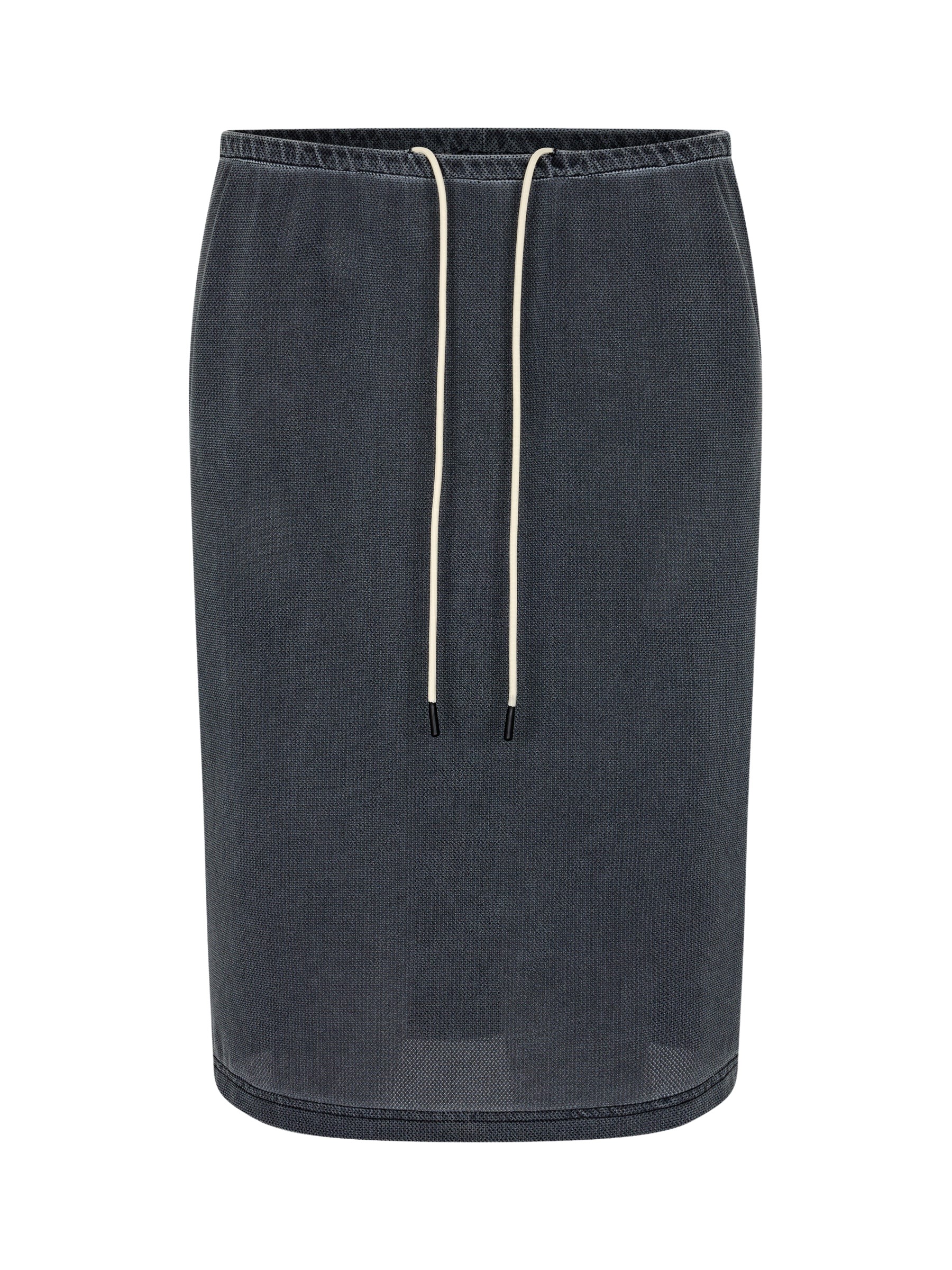 Bassike Mesh Pull On Seam Detail Skirt
