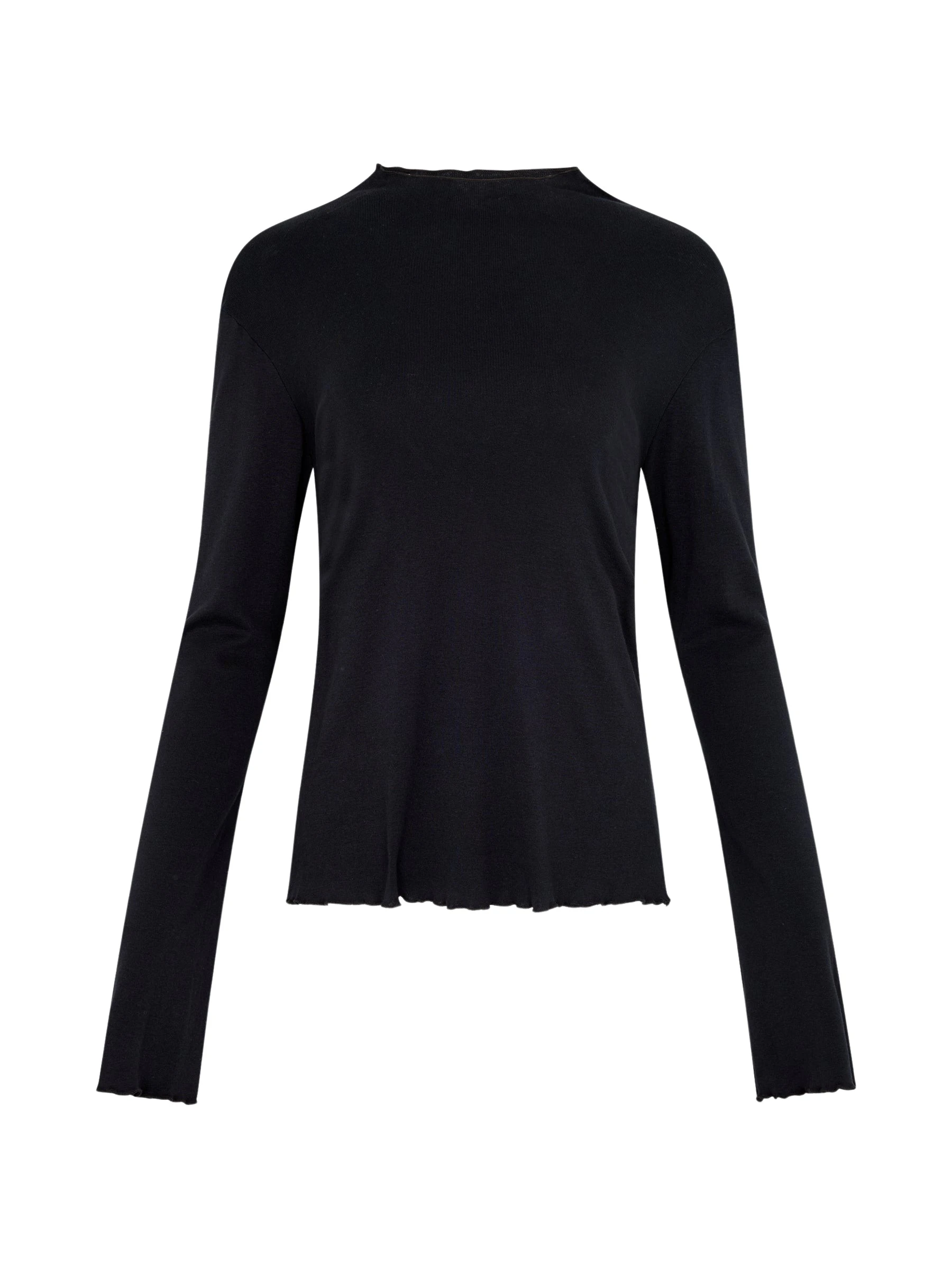 Bassike-Rib-Raised-Neck-Long-Sleeve-T-Shirt-coveti33365_nobg Bassike Tops
