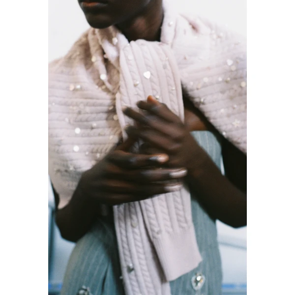 Bernadette Cardigan Gilberte Embroidered, view 4