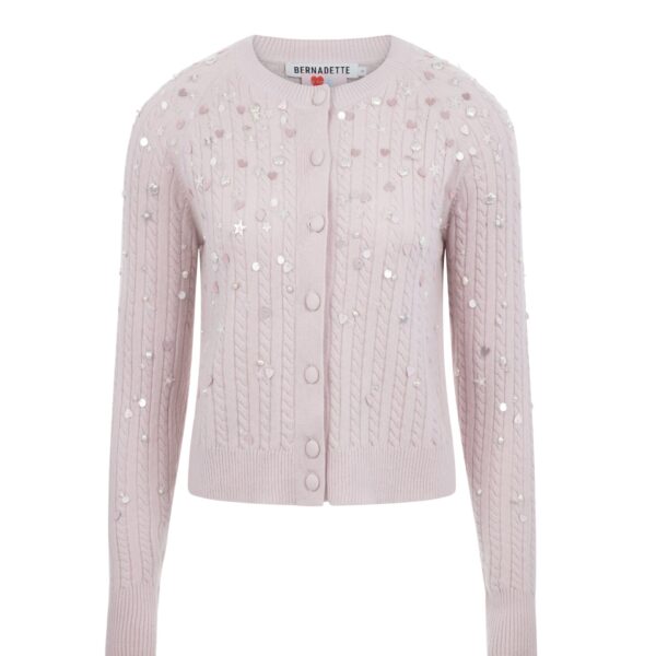Bernadette Cardigan Gilberte Embroidered