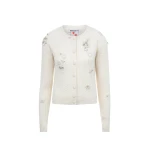 Bernadette Cardigan Gilberte Embroidered