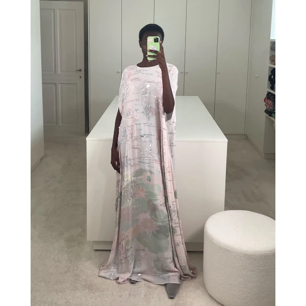 Bernadette Dress Eleonore Embroidered, view 2