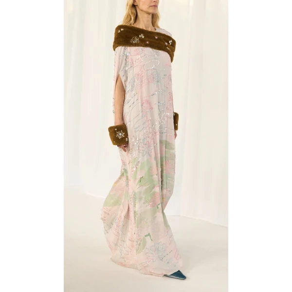 Bernadette Dress Eleonore Embroidered, view 3