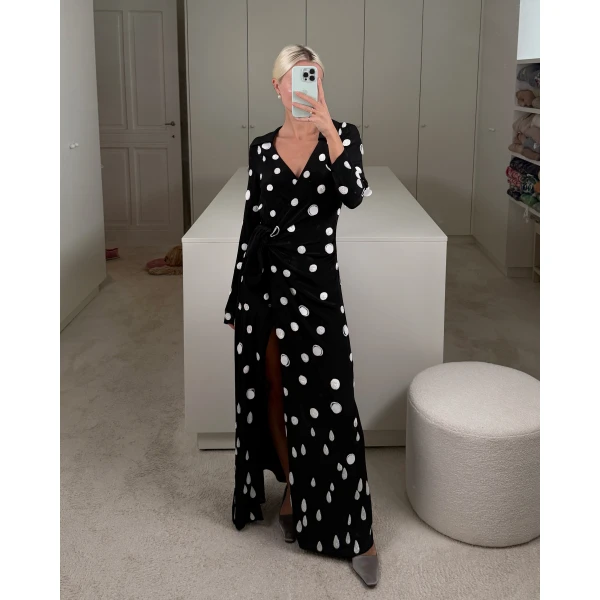 Bernadette Dress Marion Embroidered, view 2
