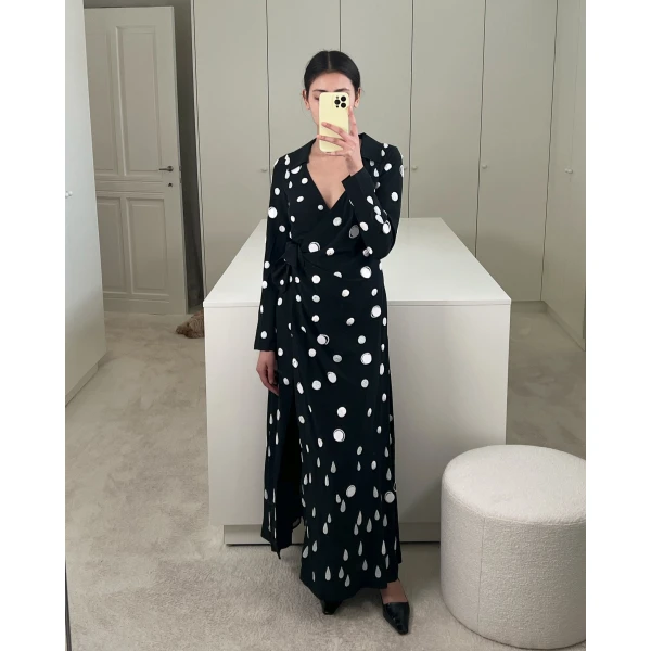 Bernadette Dress Marion Embroidered, view 4