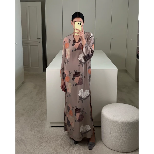 Bernadette Long Dress Kaftan, view 2