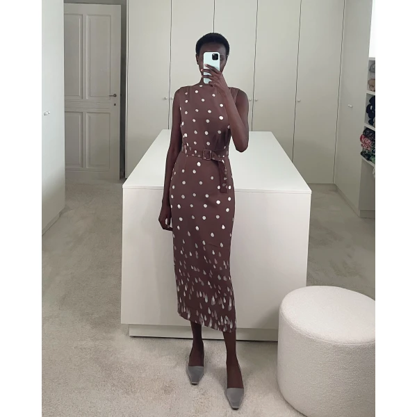 Bernadette Midi Dress Lucille, view 2
