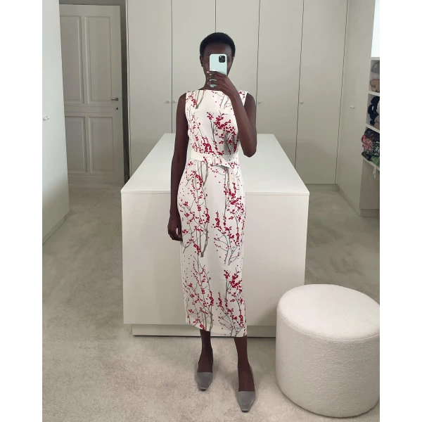 Bernadette Midi Dress Lucille, view 2