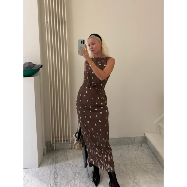 Bernadette Midi Dress Lucille, view 4