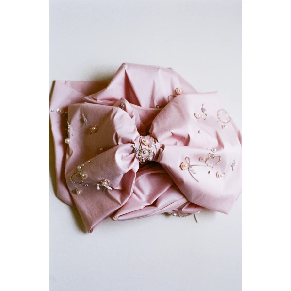 Bernadette Mini Dress Winnie Embroidered, view 3
