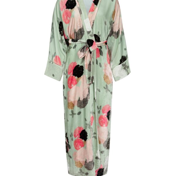Bernadette Peignoir Silk Velvet