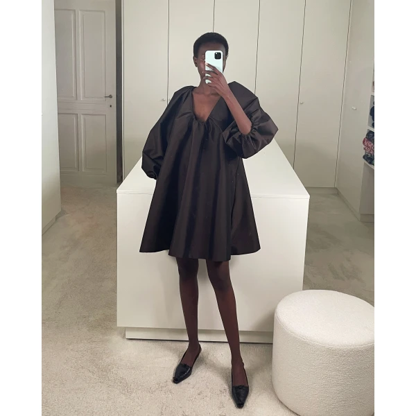 Bernadette Short Dress George, view 2
