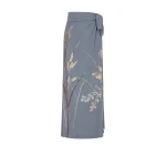 Bernadette Skirt Char Embroidered